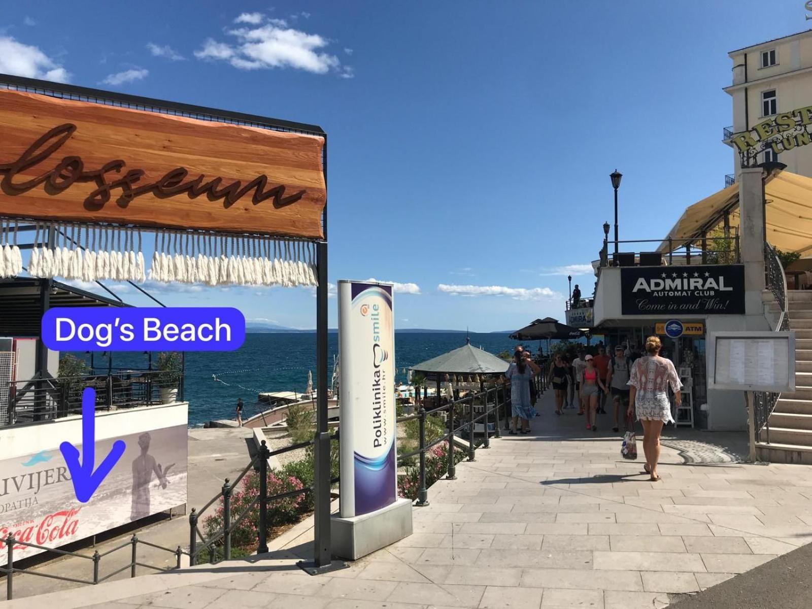 Opatija Central Studio Apartment Luaran gambar